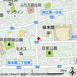 東京都足立区保木間3丁目25-2周辺の地図