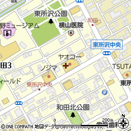 フラワーショップ．カトル．セゾンヤオコー店周辺の地図
