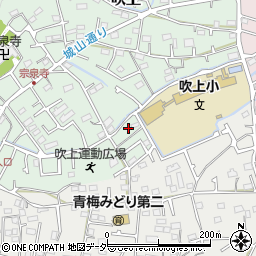 東京都青梅市吹上209周辺の地図