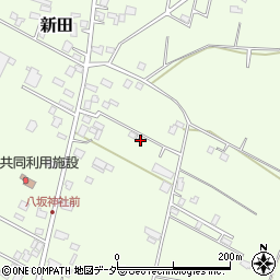 千葉県成田市新田281-26周辺の地図
