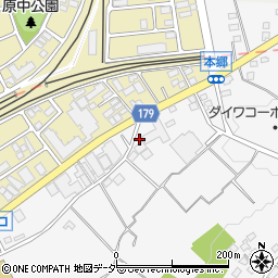 埼玉県所沢市本郷270周辺の地図