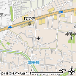ブックオフ東所沢店周辺の地図