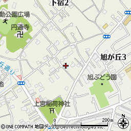 東京都清瀬市下宿2丁目419-12周辺の地図