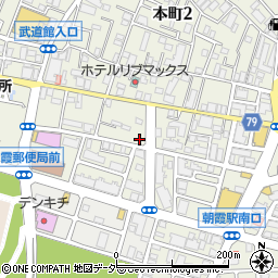 Bar DoubleBass周辺の地図