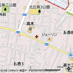 バーミヤン 松戸五香店周辺の地図