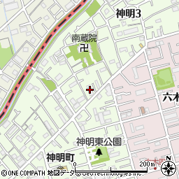 宇田川コーポ周辺の地図
