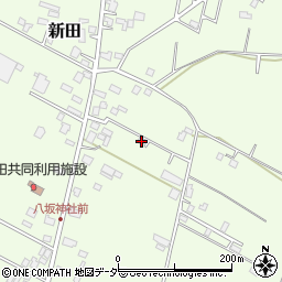 千葉県成田市新田281-23周辺の地図