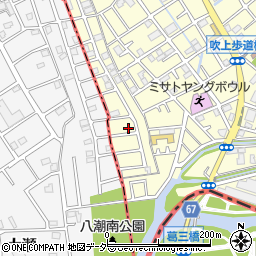 埼玉県三郷市戸ヶ崎3090周辺の地図