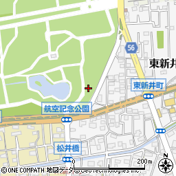 所沢航空記念公園トイレ６周辺の地図