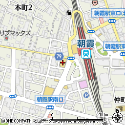 デニーズ朝霞駅前店周辺の地図