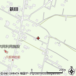 千葉県成田市新田281-20周辺の地図