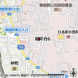 ＳＡＮパーク朝霞根岸台１駐車場周辺の地図