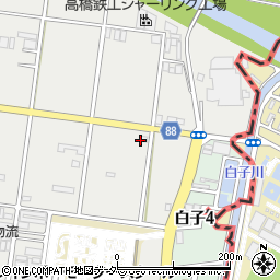 柳金属株式会社　下新倉営業所周辺の地図