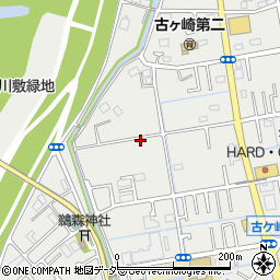 千葉県松戸市古ケ崎1丁目周辺の地図