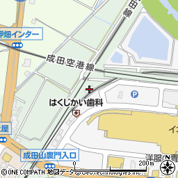 千葉県成田市土屋1265周辺の地図