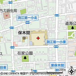 東京都足立区保木間3丁目27周辺の地図