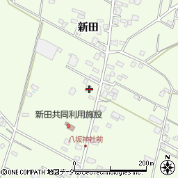 千葉県成田市新田93周辺の地図