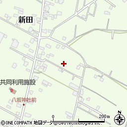 千葉県成田市新田281-33周辺の地図