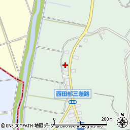 千葉県香取市西田部953周辺の地図