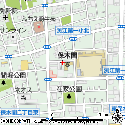 東京都足立区保木間3丁目25-8周辺の地図