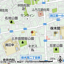 東京都足立区保木間3丁目11周辺の地図