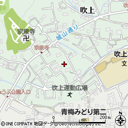 東京都青梅市吹上234周辺の地図