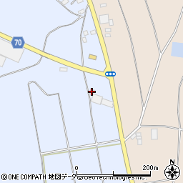 千葉県香取市大角1829周辺の地図