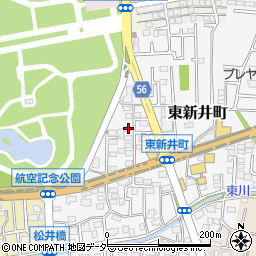 埼玉県所沢市東新井町321-2周辺の地図