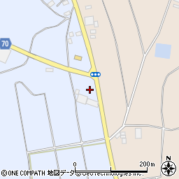 千葉県香取市大角1648周辺の地図