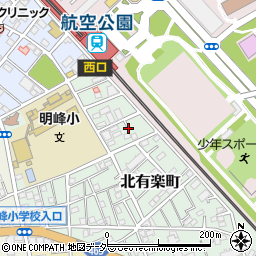◇北有楽町22長田宅あきっぱ駐車場周辺の地図