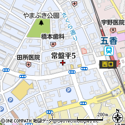 トノオカ直販・五香駅前店周辺の地図