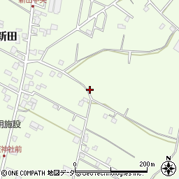 千葉県成田市新田219周辺の地図