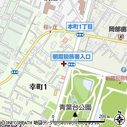 セレナハイム朝霞青葉台公園周辺の地図