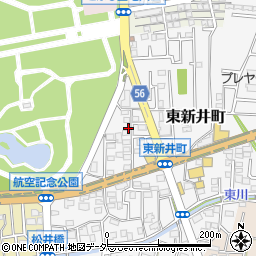 埼玉県所沢市東新井町321-1周辺の地図