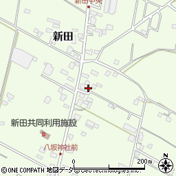 千葉県成田市新田301-1周辺の地図