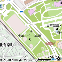 所沢航空記念公園トイレ２周辺の地図