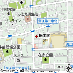 東京都足立区保木間3丁目26-19周辺の地図