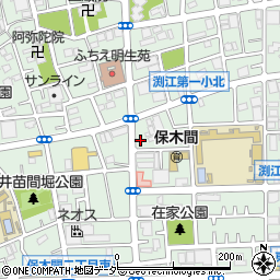 東京都足立区保木間3丁目26-1周辺の地図