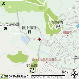 東京都青梅市吹上378周辺の地図
