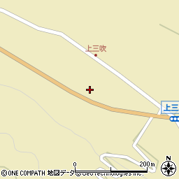 山梨県北杜市武川町三吹305周辺の地図