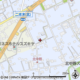 埼玉県入間市宮寺2301-11周辺の地図