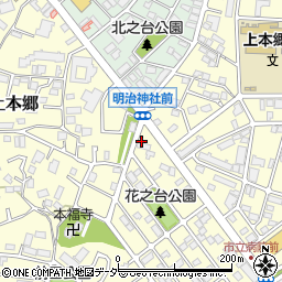 千葉県松戸市上本郷3313周辺の地図