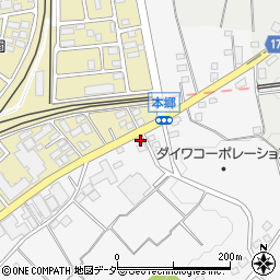 埼玉県所沢市本郷262周辺の地図