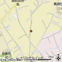 埼玉県所沢市三ケ島4丁目2167周辺の地図