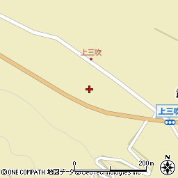 山梨県北杜市武川町三吹304周辺の地図