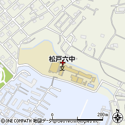 千葉県松戸市千駄堀1342周辺の地図