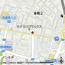 百歩ラーメン 朝霞店周辺の地図