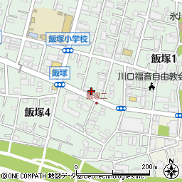 ＥＮＥＯＳ川口飯塚町ＳＳ周辺の地図