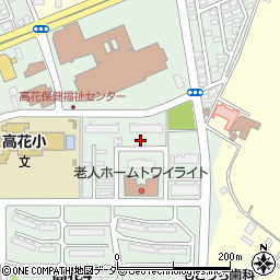 千葉県印西市高花2丁目周辺の地図