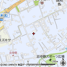 埼玉県入間市宮寺2316-3周辺の地図
